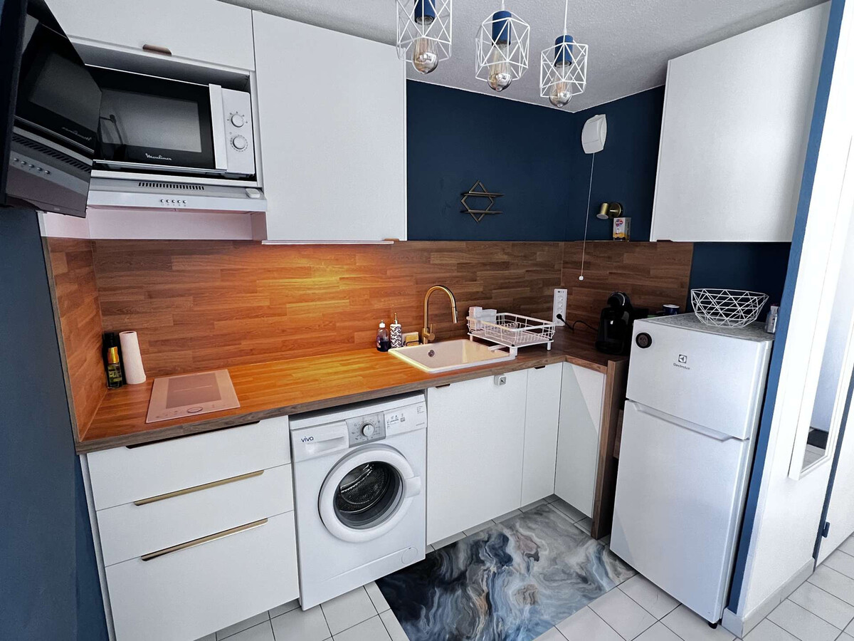 T2 cabine avec piscine et terrasse, Cap d'Agde - Photo 10