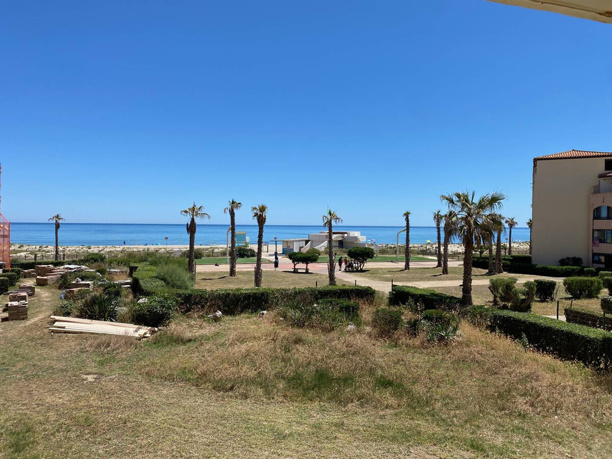T2 face mer au Barcarès, parking privé, plage sans route - Photo 14