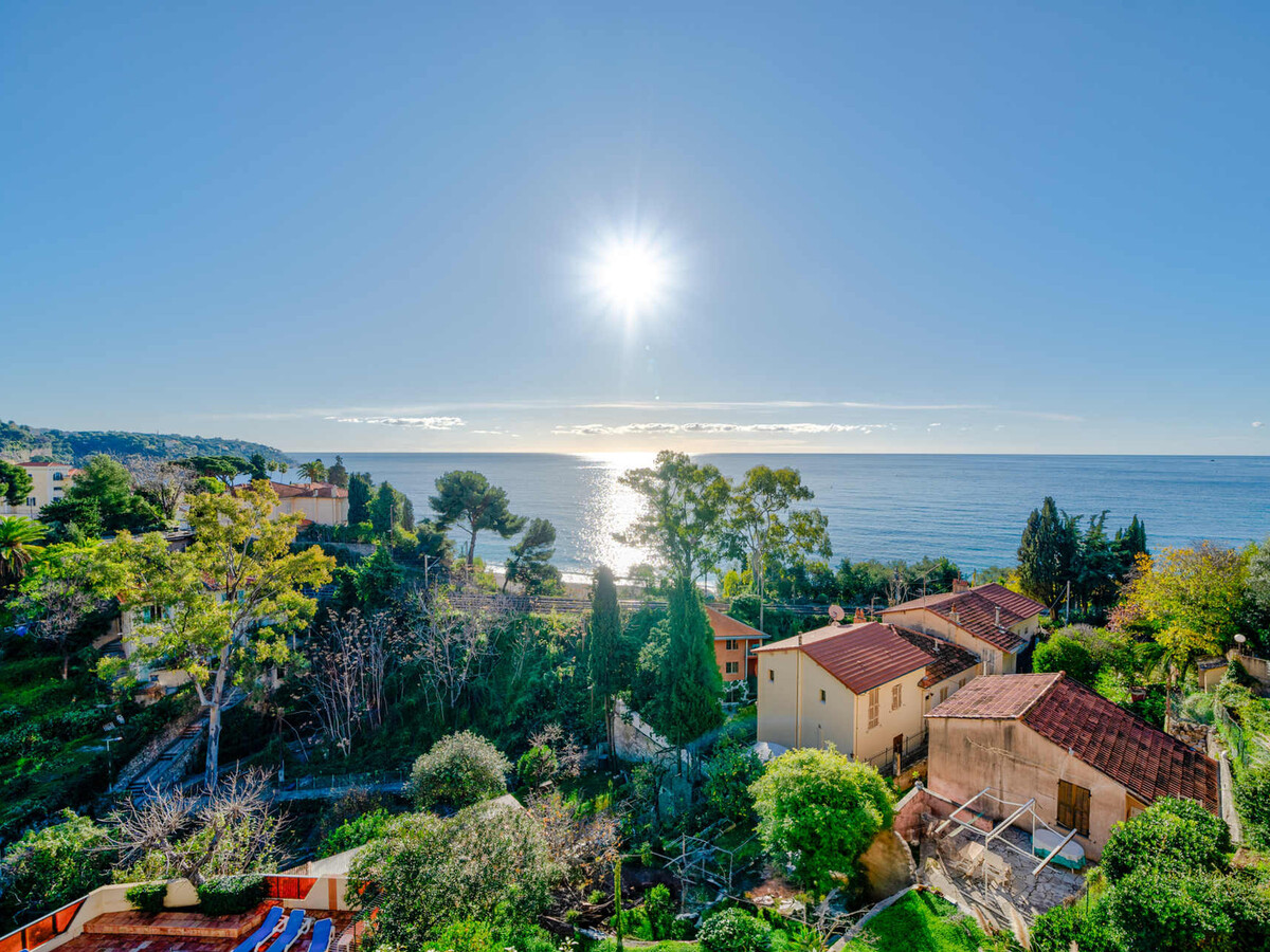 Studio 6 pers. vue mer à Roquebrune-Cap-Martin - Photo 2