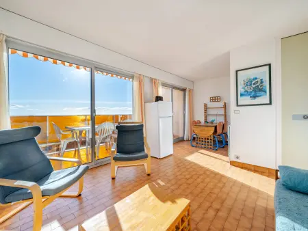 Location appartement à Roquebrune Cap Martin, Studio 6 pers. avec Wi-Fi, vue mer