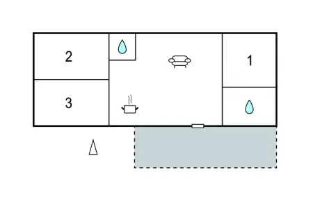 Mobil-home 6 pers. avec piscine chauffée à Aureilhan : photo 15
