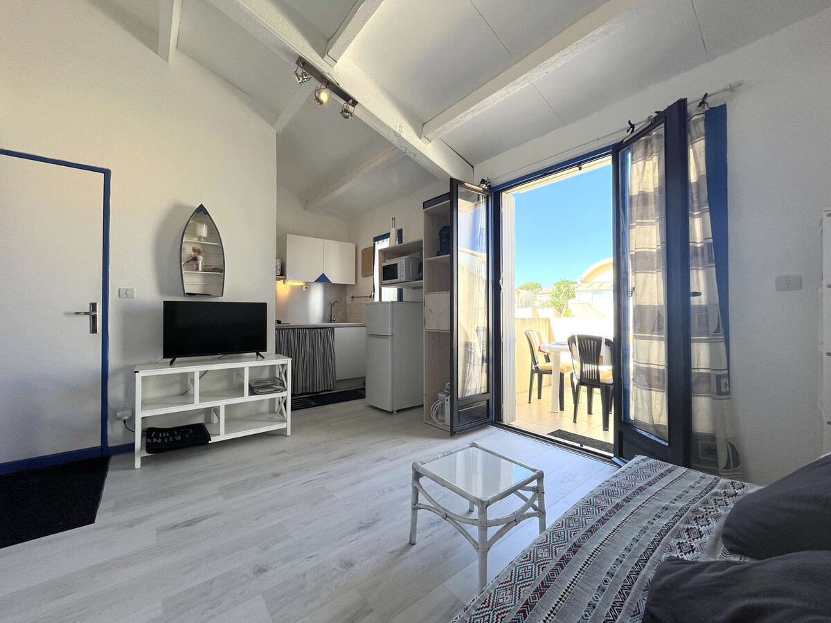 Appartement 4 pers. climatisé avec terrasse à Gruissan - Photo 3