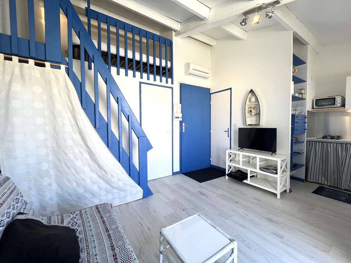 Appartement 4 pers. climatisé avec terrasse à Gruissan - Photo 4