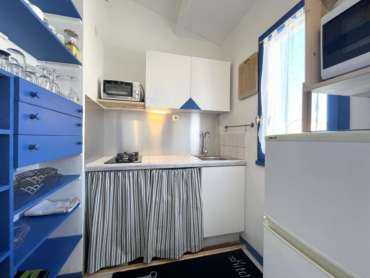 Appartement 4 pers. climatisé avec terrasse à Gruissan - Photo 6