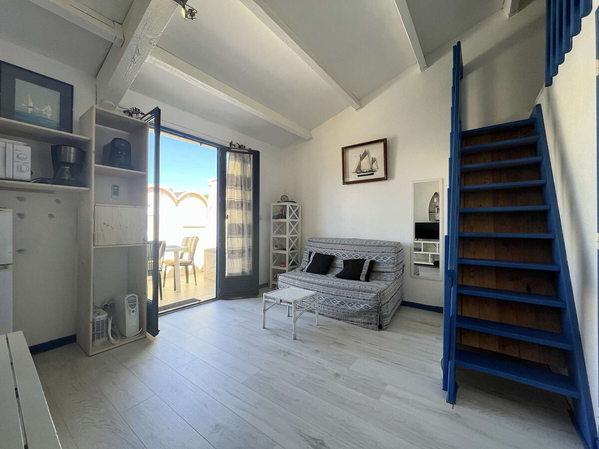 Appartement 4 pers. climatisé avec terrasse à Gruissan - Photo 8