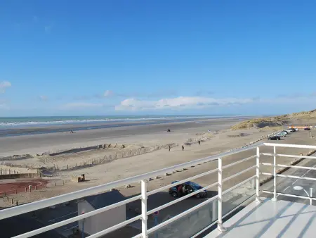 Location appartement à Fort Mahon Plage, Appartement moderne 2 chambres, balcon plage, animaux admis