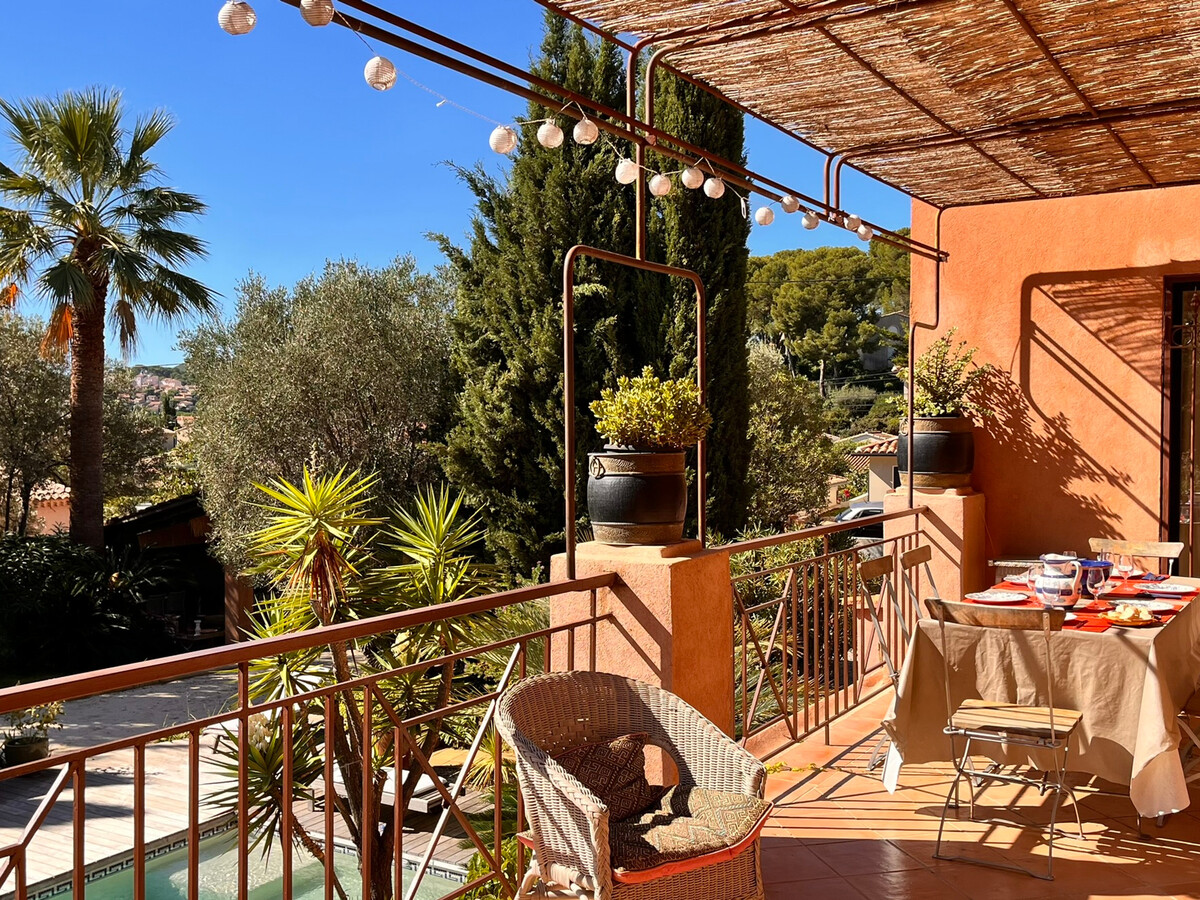 Villa 4* avec piscine à Carqueiranne, 10 pers, vue mer - Photo 11