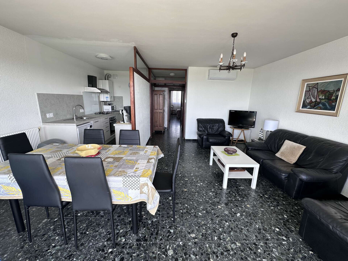 Appartement 4 pers. face mer avec terrasse au Grau-du-Roi - Photo 9