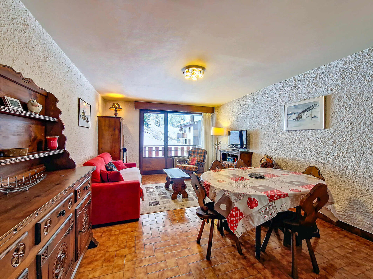 La Clusaz: Appartement 49m², 1 Chb, 6 pers, Balcon & Casier à skis - Photo 1