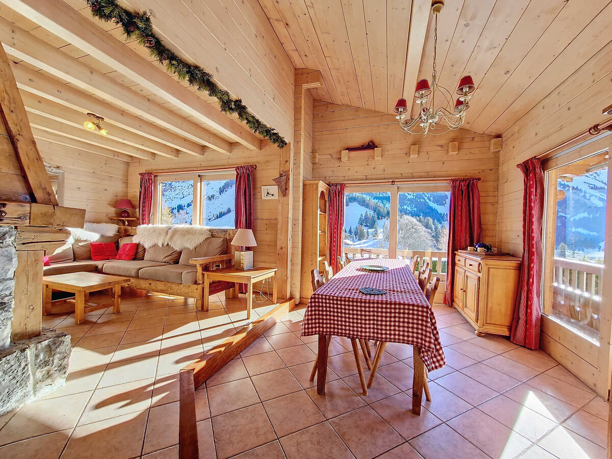 Chalet 116 m² 9 pers La Clusaz, garage + parking - Photo 2