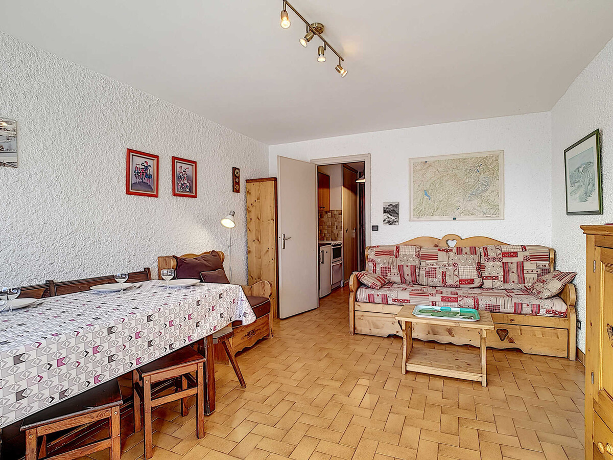 Studio 27 m² La Clusaz, 4 pers., balcon et cheminée - Photo 2