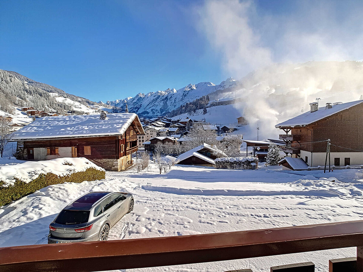 Studio 27 m² La Clusaz, 4 pers., balcon et cheminée - Photo 6