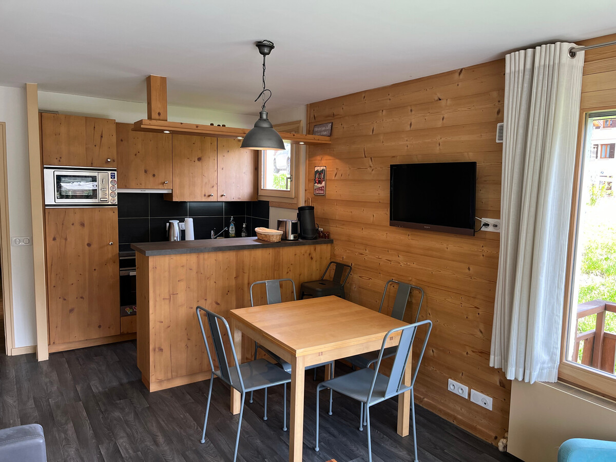 Appartement 5 pers. à 300 m du centre, accès skibus - Photo 3