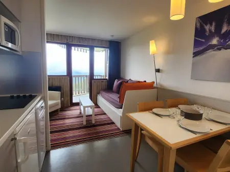 Location appartement à Avoriaz, Appartement Avoriaz 4 pers, Sud ouest, vue dégagée