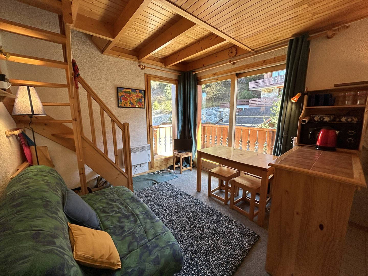 Appartement 4 pers. à Méribel, accès direct aux pistes - Photo 1