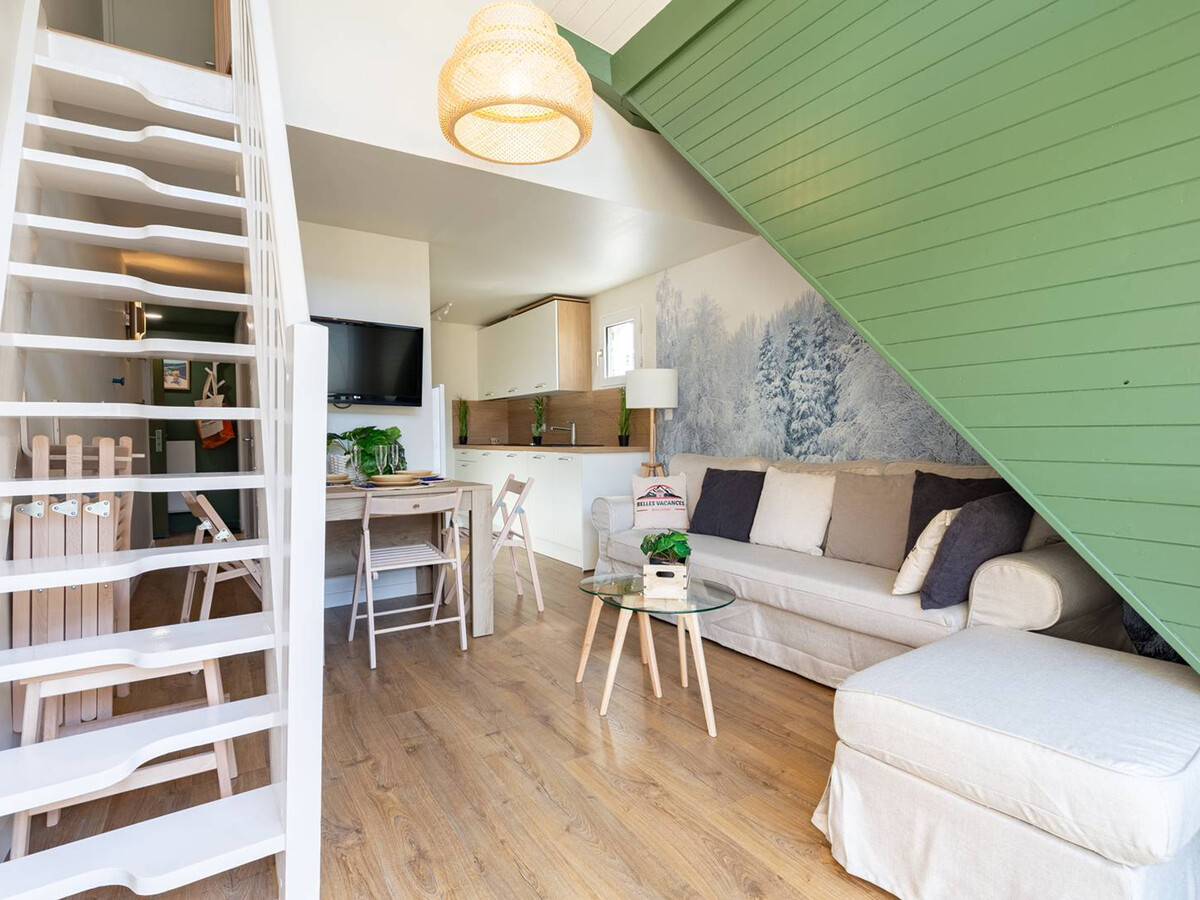Duplex rénové 35 m² à Saint-Lary-Soulan, 800 m téléphérique - Photo 2
