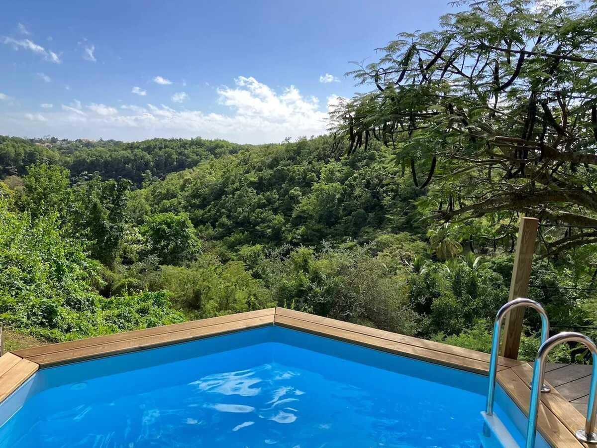 Chalet avec piscine privée chauffée à Le Gosier, Guadeloupe - Photo 1