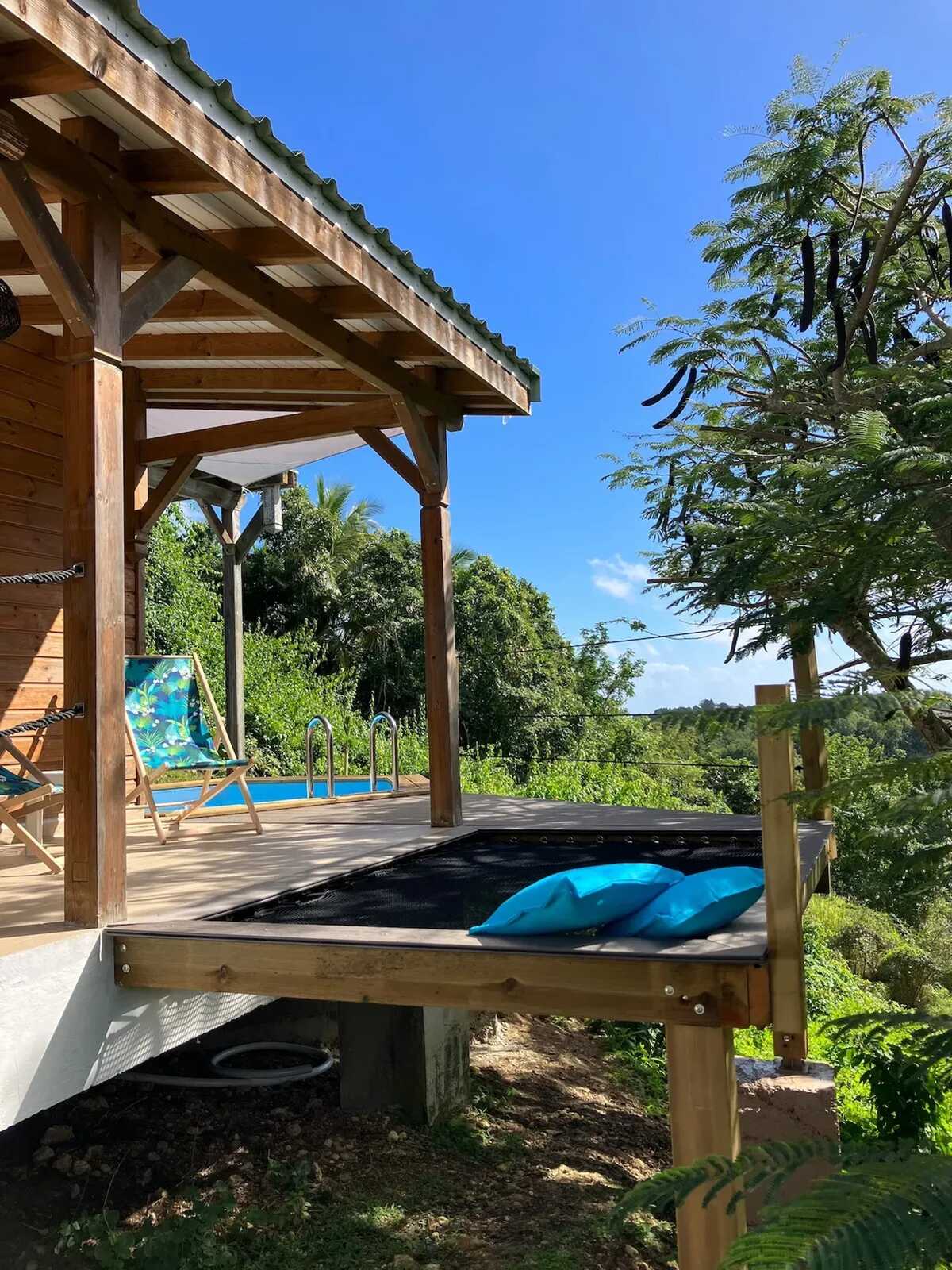 Chalet avec piscine privée chauffée à Le Gosier, Guadeloupe - Photo 18