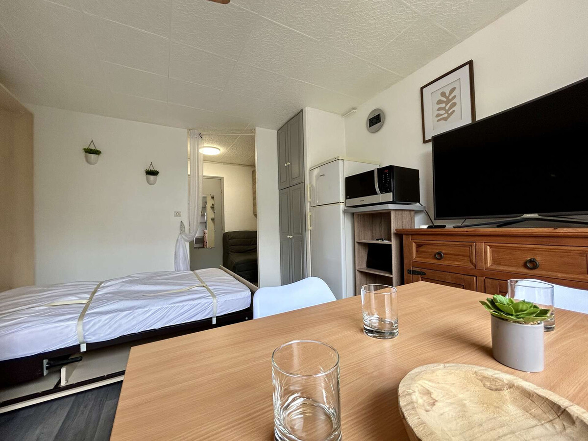 Studio 3 personnes Cap d'Agde avec parking privatif - Photo 2