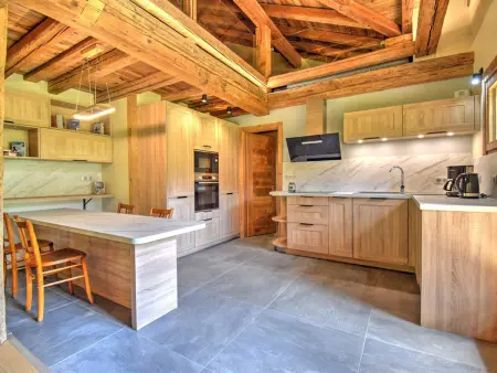 Chalet 16 pers. avec cheminée et animaux admis, près télécabine à Morzine - Photo 9
