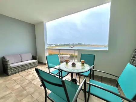 Location appartement à Étel, Étel - Appartement 3 pièces lumineux avec balcon et parking privé