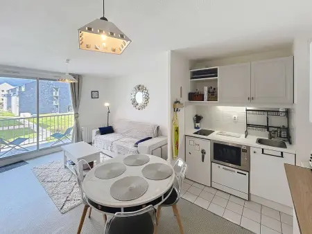 Location appartement à Jullouville, Charmant appart 1 chambre, 4 pers, balcon, parking, wi-fi