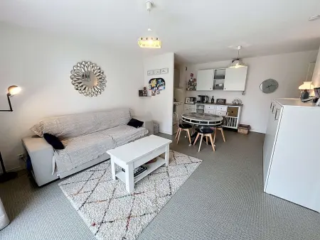 Appart 1 chambre avec balcon vue mer à Jullouville : photo 4