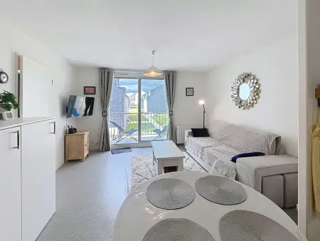 Appart 1 chambre avec balcon vue mer à Jullouville : photo 6