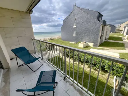 Appart 1 chambre avec balcon vue mer à Jullouville : photo 7