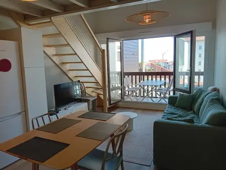 Appartement 6 personnes à Seignosse, climatisé face à la plage : photo 3