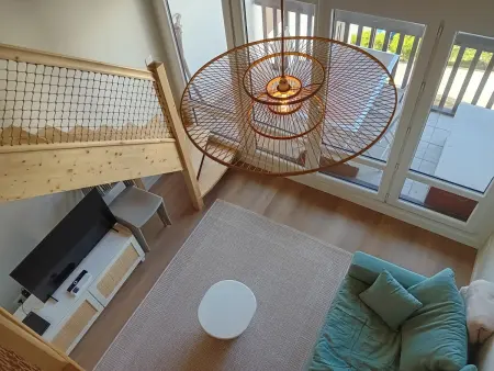 Appartement 6 personnes à Seignosse, climatisé face à la plage : photo 4