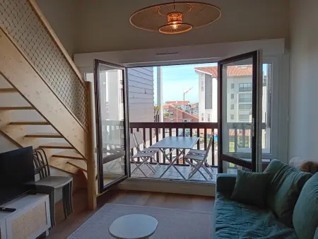 Appartement 6 personnes à Seignosse, climatisé face à la plage : photo 13
