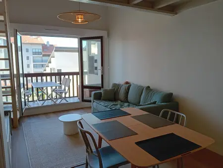 Appartement 6 personnes à Seignosse, climatisé face à la plage : photo 17