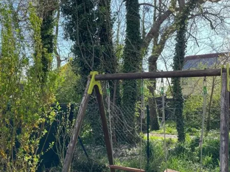 Gîte 6 pers. Rosières-prés-Troyes, jardin clos & animaux OK : photo 19