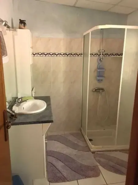 Chalet familial avec piscine partagée et jardin clôturé à Laurède : photo 8