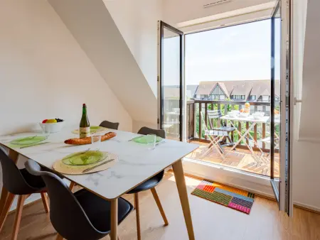 Appartement 2 pièces Cabourg, 350 m de la plage