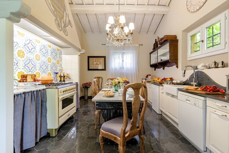 Villa Nanni à Pescia : ferme avec piscine et cours de cuisine - Photo 36