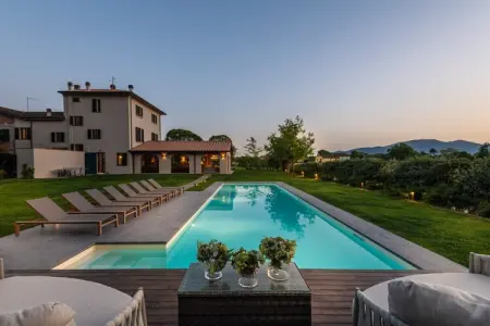 Location villa à Orentano, Villa en Toscane près de Pise avec piscine