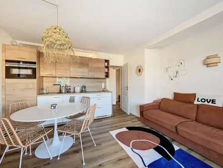 Location appartement à Cucq Stella Plage, T2 Cabine Idéal Plage avec Parking, Animaux Acceptés