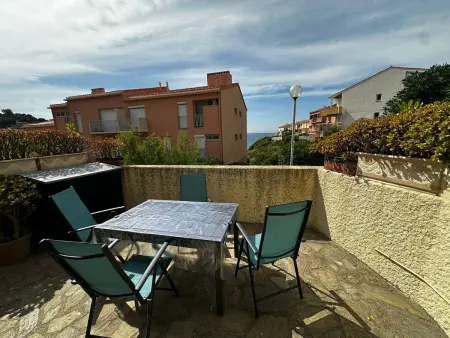 Location appartement à Collioure, Appartement T3 6 pers, terrasse et parking à 30m de la plage
