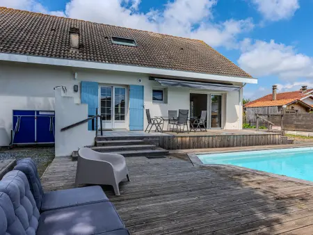 Location maison à Biscarrosse, Biscarrosse: Maison 5 chambres avec piscine privée