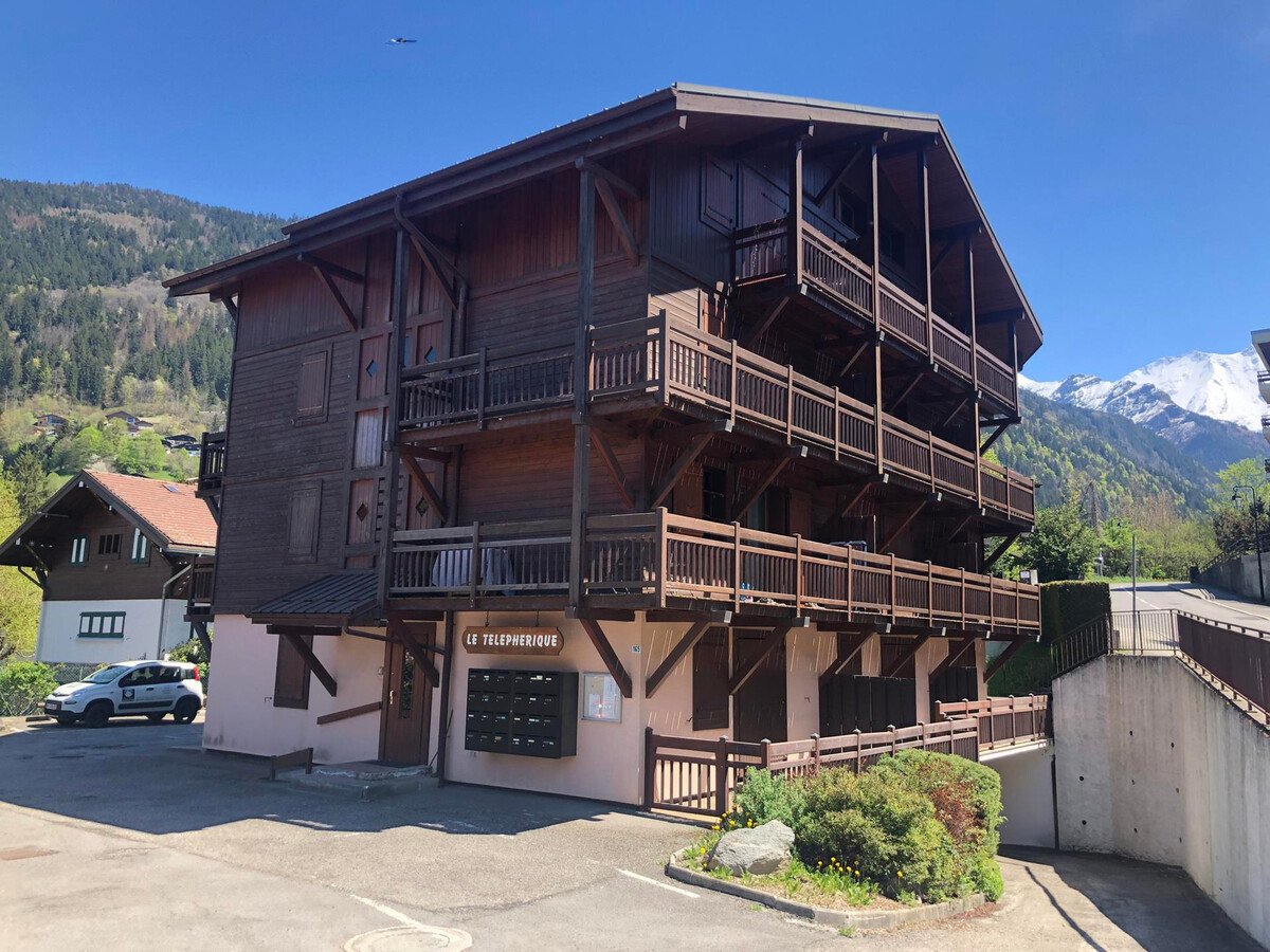 Studio 4 personnes avec balcon vue montagne à Saint-Gervais - Photo 12
