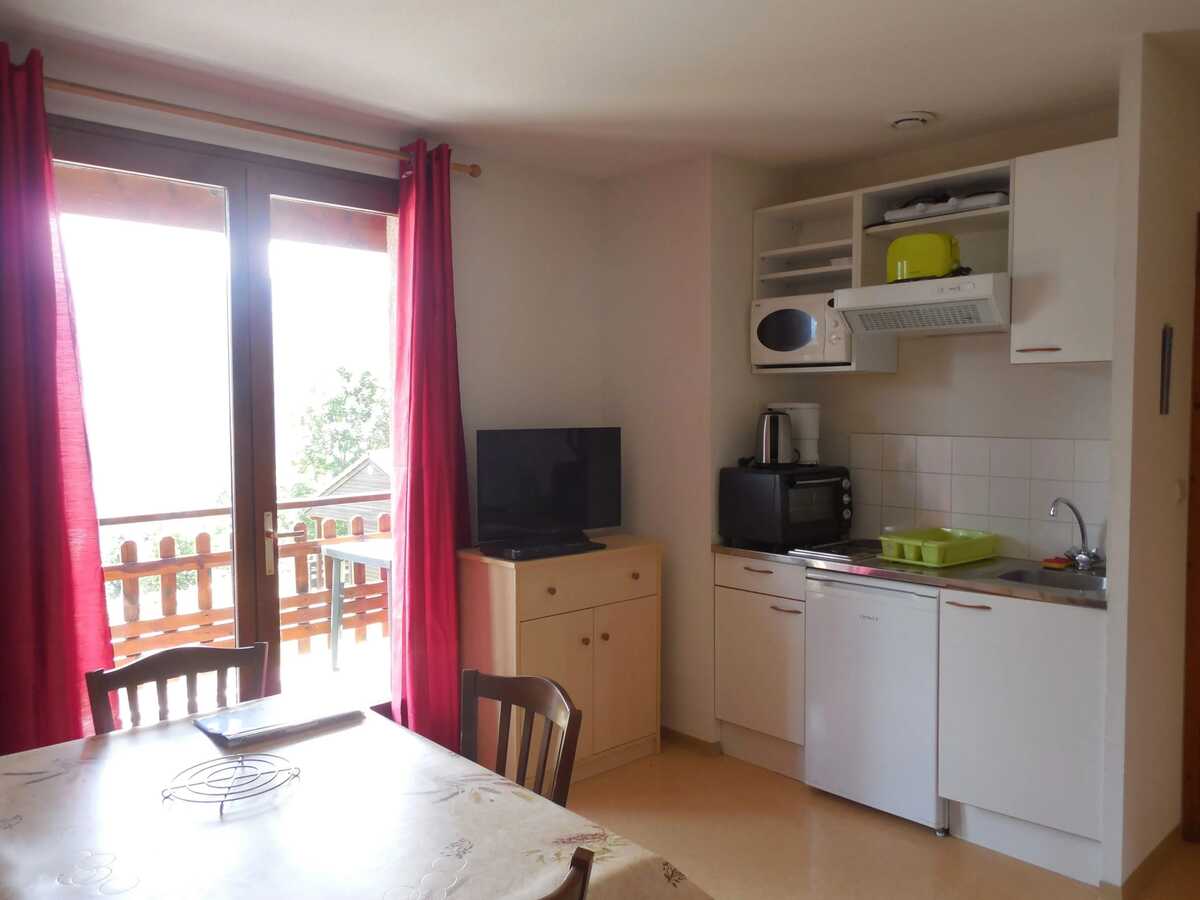 Appartement 31 m² vue montagne à Ignaux, piscine été - Photo 5