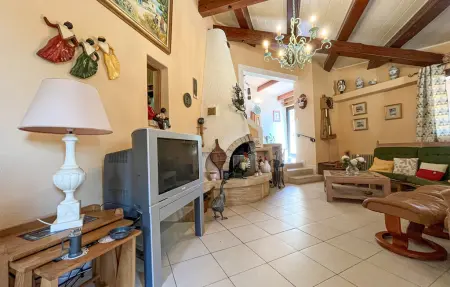 Maison 6 pers. piscine et accès étang à Cabrières-d'Aigues : photo 12