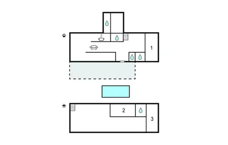 Maison 6 pers. piscine et accès étang à Cabrières-d'Aigues : photo 20