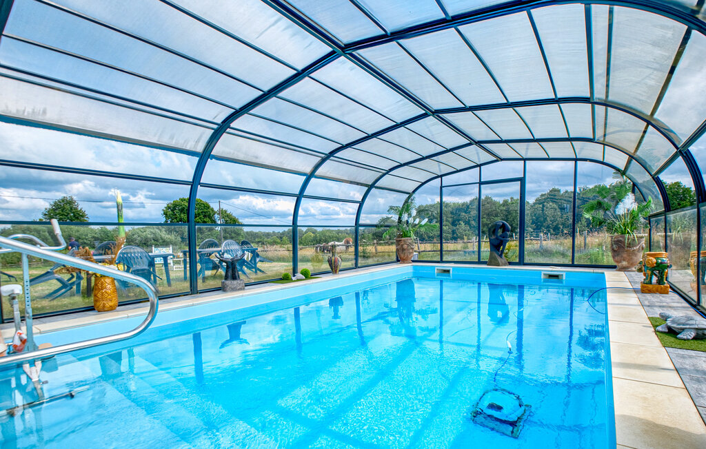 Charmante Maison avec piscine, Maison 6 personnes à Lacropte - Photo 2