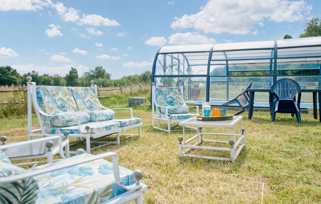Charmante Maison avec piscine, Maison 6 personnes à Lacropte - Photo 10