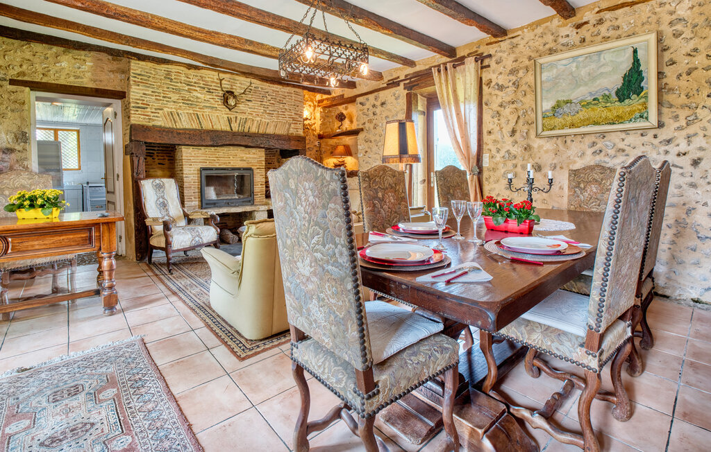 Charmante Maison avec piscine, Maison 6 personnes à Lacropte - Photo 21