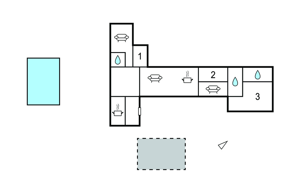 Charmante Maison avec piscine, Maison 6 personnes à Lacropte - Photo 38