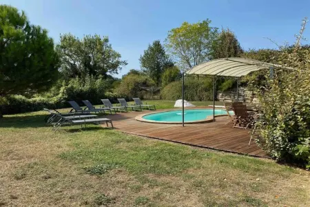 Le Genêt, Charmante maison en Dordogne près des vignobles : photo 10